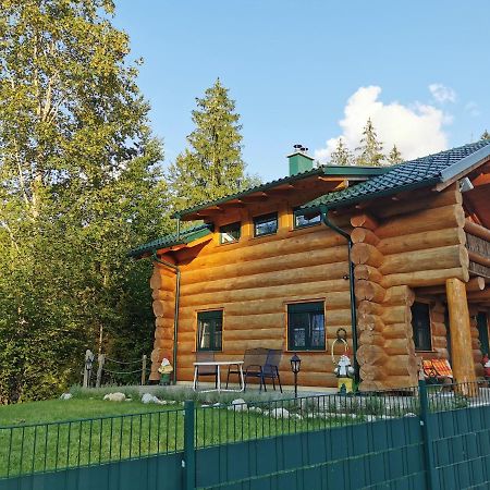 Ferienwohnungen Blockhaus - Zwergenhaeusl Grünau im Almtal Eksteriør billede