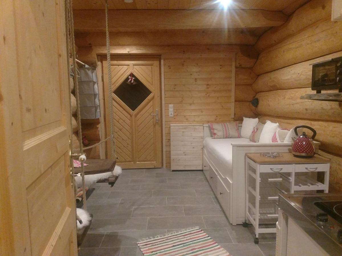 Ferienwohnungen Blockhaus - Zwergenhaeusl Grünau im Almtal Eksteriør billede
