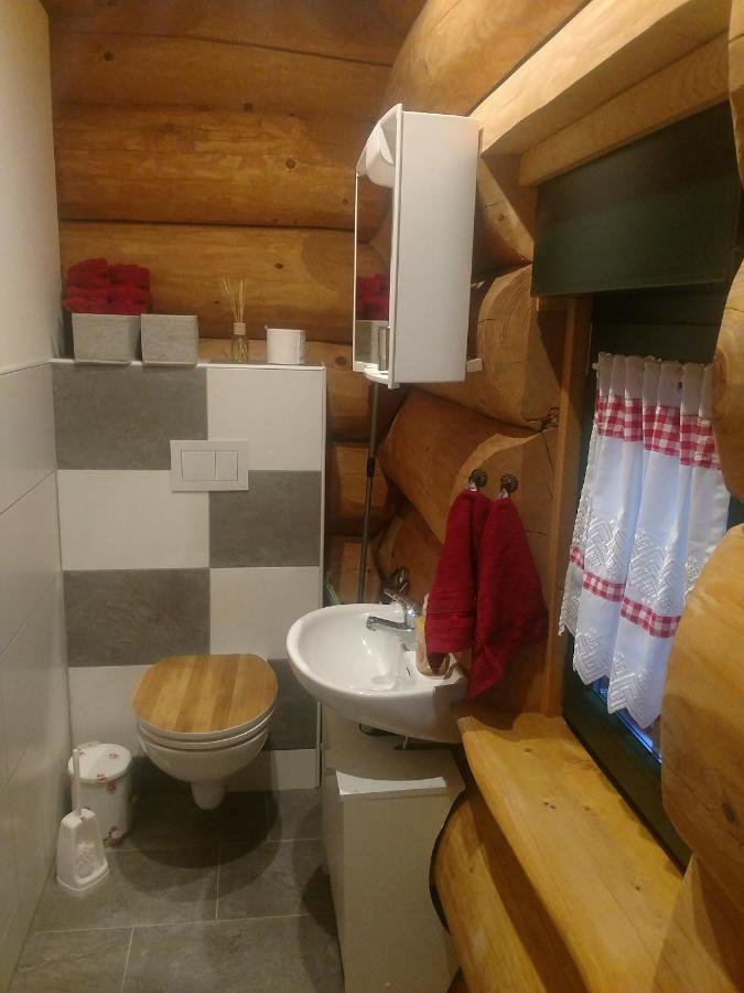 Ferienwohnungen Blockhaus - Zwergenhaeusl Grünau im Almtal Eksteriør billede