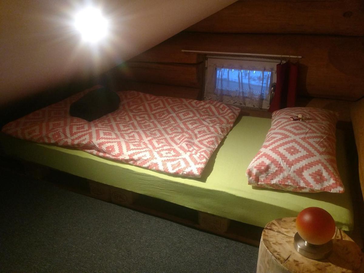 Ferienwohnungen Blockhaus - Zwergenhaeusl Grünau im Almtal Eksteriør billede